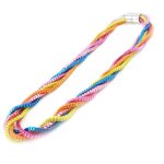Collier cr�ateur  coloriage  tutti frutti