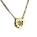Collier plaqu or  love