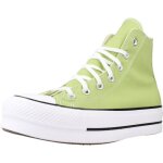 Converse chuck taylor all star lift platform seasonal color colour vert - 36