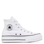 Converse montante platform toile - blanc - 40