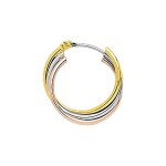 Croles 3 ors femme - or 18 carats