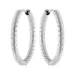 Cr�oles acier articulees 25mm motif epis