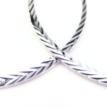 Créoles argent chorégraphie 5. 5 cm Créoles argent chorégraphie 5. 5 cm