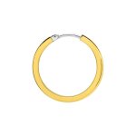 Cr�oles fantaisie femme - or 18 carats - diam�tre 18mm