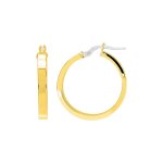 Cr�oles fantaisie femme - or 18 carats - diam�tre 20mm