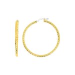 Croles fantaisie femme - or 18 carats - diamtre 40mm