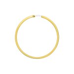 Croles fantaisie femme - or 18 carats - diamtre 45 mm
