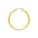 Croles lisses femme - or 18 carats - diamtre 30mm