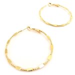 Cr�oles plaqu� or  chor�graphie  (4. 5 cm)