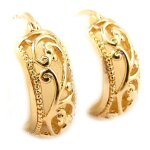 Cr�oles plaqu� or  clothilde