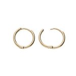 Croles plaqu or lisse articule diamtre 14mm ext