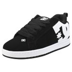 Dc shoes - court graffik pour hommes - baskets de skate en cuir noir - 42 1 / 2 Dc shoes - court graffik pour hommes - baskets de skate en cuir noir - 42 1 / 2