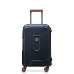 Delsey paris - moncey - valise cabine rigide 55x35x25 cm - 37 l - s - bleu encre