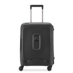 Delsey paris - moncey - valise cabine rigide 55 cm x 40 cm x 20 cm - 35 l - s - noir