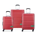 Delsey paris - now hardside - set de 3 valises rigides 55cm / 66cm / 76cm - rouge Delsey paris - now hardside - set de 3 valises rigides 55cm / 66cm / 76cm - rouge