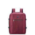 Delsey paris - pin up 6 - sac a dos souple 52 cm x 39 cm x 21 cm - 42 l - xs - bordeaux