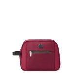 Delsey paris - pin up 6 - trousse de toilette souple 21 cm x 28 cm x 12 cm - 7 l - xs - bordeaux