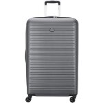 Delsey paris - segur 2. 0 - valise grande taille rigide - 79x50x34 cm - 109 litres - xl - gris