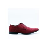 Derbies en sudine rouge homme - 39