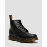 Dr martens boots basses 101 en cuir smooth - black smooth - 37