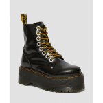 Dr martens boots plateformes en cuir jadon max - black buttero - 38