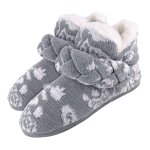 Dunlop - femme chaud hiver chaussons pantoufles bottes intérieur avec fourrure doublée - 38 Dunlop - femme chaud hiver chaussons pantoufles bottes intérieur avec fourrure doublée - 38