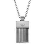 Emporio armani - emporio armani egs2069 hommes collier acier inoxydable 55 cm rf 48268