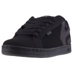 Chaussures etnies fader pour hommes - baskets de skate en cuir noir - 41 1 / 2