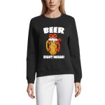 Femme sweat - shirt imprimé graphique bière droit miaou - chaton drôle chat - beer right meow - kitten ... Femme sweat - shirt imprimé graphique bière droit miaou - chaton drôle chat - beer right meow - kitten ...