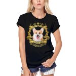 Femme tee - shirt bio - pembroke welsh corgi dog - moment i saw you i loved you puppy - t - shirt graphique ...