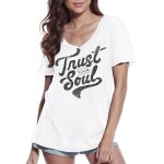 Femme tee - shirt col v faites confiance À votre Âme - trust your soul - t - shirt graphique Éco - responsable ... Femme tee - shirt col v faites confiance À votre Âme - trust your soul - t - shirt graphique Éco - responsable ...