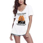 Femme tee - shirt col v - pomeranian personal stalker - i will follow you wherever you go dog - t - shirt ... Femme tee - shirt col v - pomeranian personal stalker - i will follow you wherever you go dog - t - shirt ...