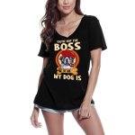 Femme tee - shirt col v saint bernard cute dog lover t - shirt graphique Éco - responsable vintage cadeau ... Femme tee - shirt col v saint bernard cute dog lover t - shirt graphique Éco - responsable vintage cadeau ...