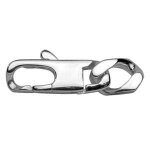 Fermoir rallonge acier 7mm + maille