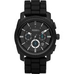 Fossil montre noir chronographe hommes machine fs4487