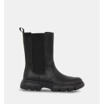 Geox - bottines chelsea junette zippes - noir - 31