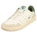 Gola chaussures eagle femme - baskets en cuir off white green - 40