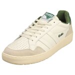 Chaussures gola eagle pour hommes - baskets en cuir off white et vert - 44