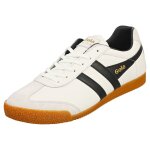 Gola harrier : baskets classiques en cuir blanc noir homme - 42