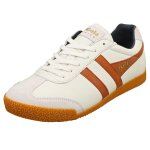Gola harrier pour hommes - baskets classiques en cuir blanc orange - 43 Gola harrier pour hommes - baskets classiques en cuir blanc orange - 43