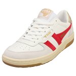 Gola hawk femme baskets d�contract� blanc rouge - 41
