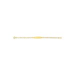 Gourmette enfant - or 18 carats Gourmette enfant - or 18 carats