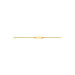 Gourmette enfant - or 18 carats