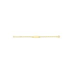 Gourmette enfant - or 18 carats Gourmette enfant - or 18 carats