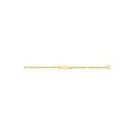 Gourmette enfant - or 18 carats