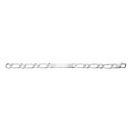 Gourmette homme - argent 925 - cheval alternée 1 + 1 - largeur : 7 mm - longueur : 19 cm Gourmette homme - argent 925 - cheval alternée 1 + 1 - largeur : 7 mm - longueur : 19 cm