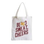Grand sac shopping plage etudiant blood sweat and cheers bière alcool fête Grand sac shopping plage etudiant blood sweat and cheers bière alcool fête