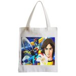 Grand sac shopping plage etudiant goldorak grendizer actarus alcor manga mecha anime