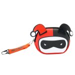 Harley quinn chibi porte - monnaie pill, rouge