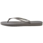 Havaianas slim tongs claquettes imprimé femme - steel gris 5178 - 35 / 36 Havaianas slim tongs claquettes imprimé femme - steel gris 5178 - 35 / 36